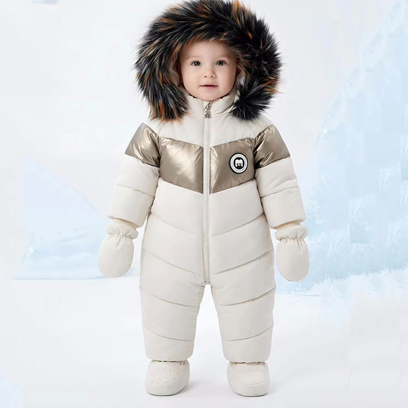 Winter Clothing For Baby Girl - Macacão de Inverno para Bebê Recém-Nascido