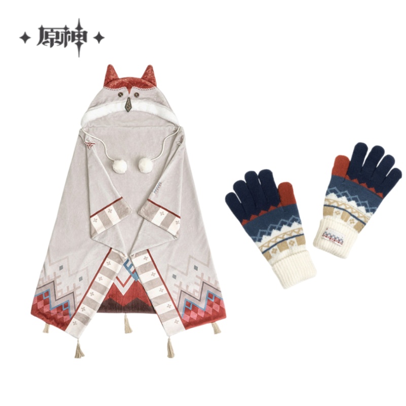 Winter Clothing Articles - Manta com Tema Alyosha de Genshin