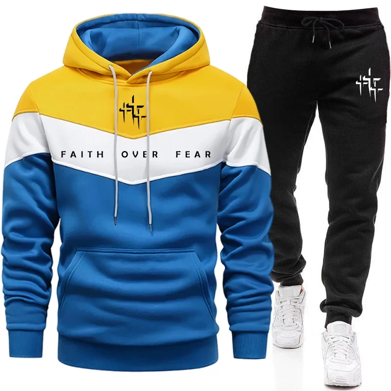 Conjunto Masculino Faith Over  - Winter Clothing Men avaliação e preço