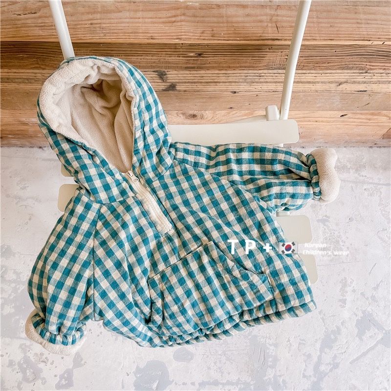 Moda xadrez crianças jaqueta 2 - Winter Clothing Baby Boy avaliação e preço