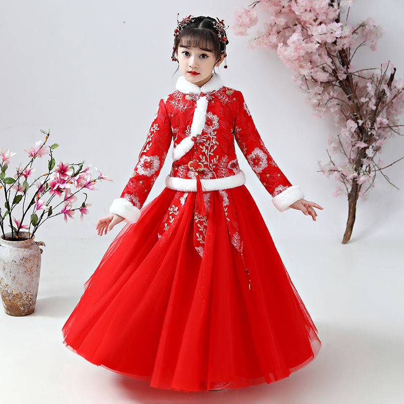 Hanfu menina fantasia antiga,  - Winter Clothing For Baby Girl avaliação e preço