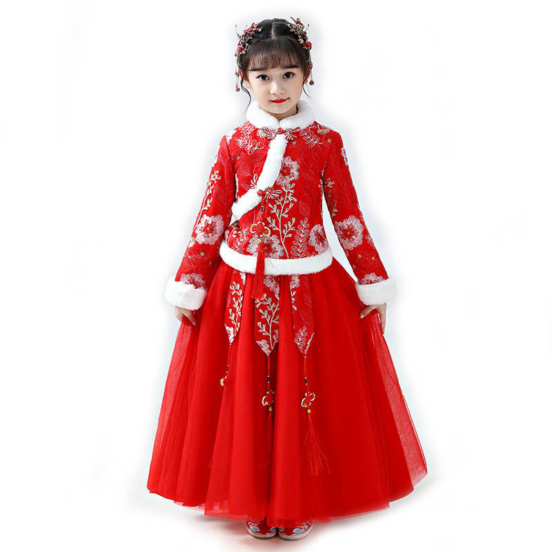Hanfu menina fantasia antiga,  - Winter Clothing For Baby Girl avaliação e preço