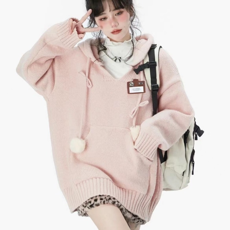 Estilo preppy y2k suéteres com - Winter Clothing Drawing avaliação e preço