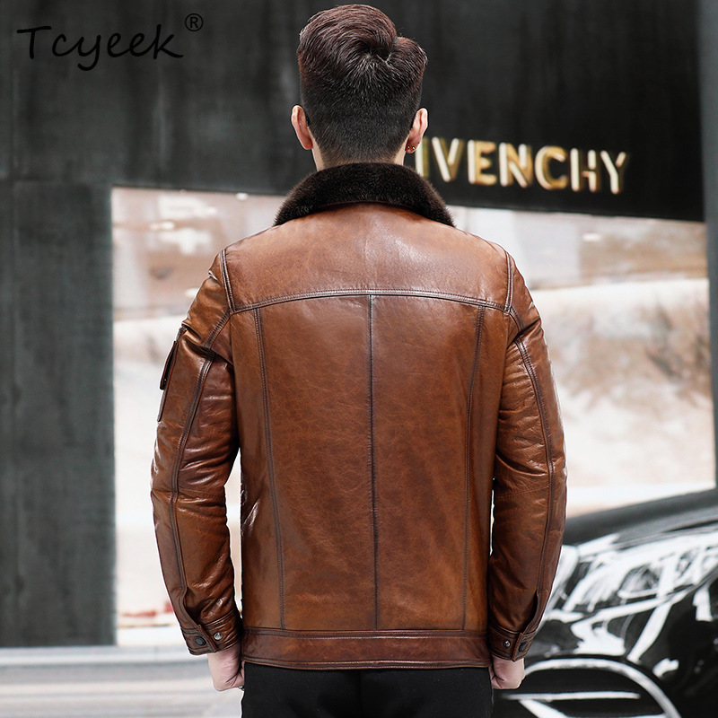 Jaqueta Masculina Tcyeek de Co - Winter Clothing Layers avaliação e preço