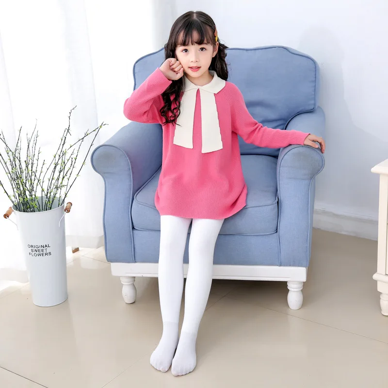 Escovado meia-calça grossa par - Winter Clothing For Baby Girl avaliação e preço
