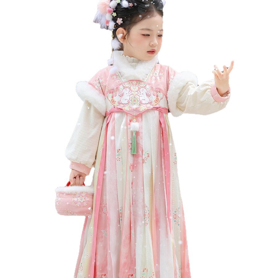 2025 meninas fada hanfu crianç - Winter Clothing For Baby Girl avaliação e preço