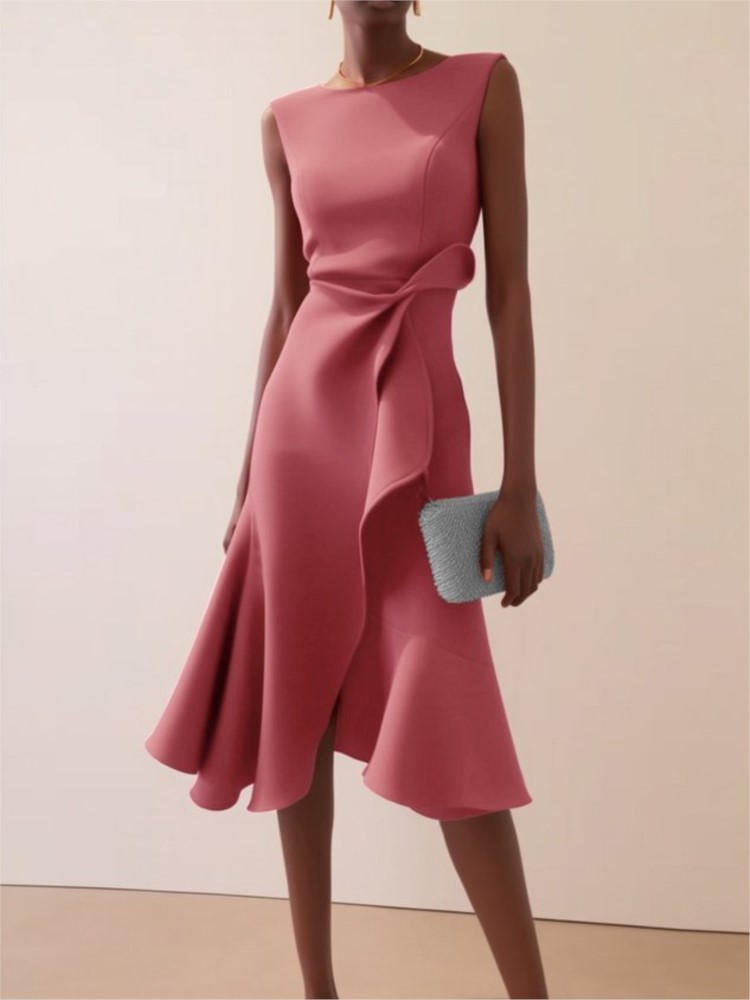 Vestido de noite feminino eleg - Winter Clothing Drawing avaliação e preço