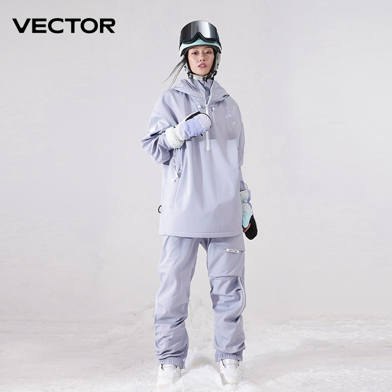 Homens mulheres cor sólida jaq - Winter Clothing Vector avaliação e preço
