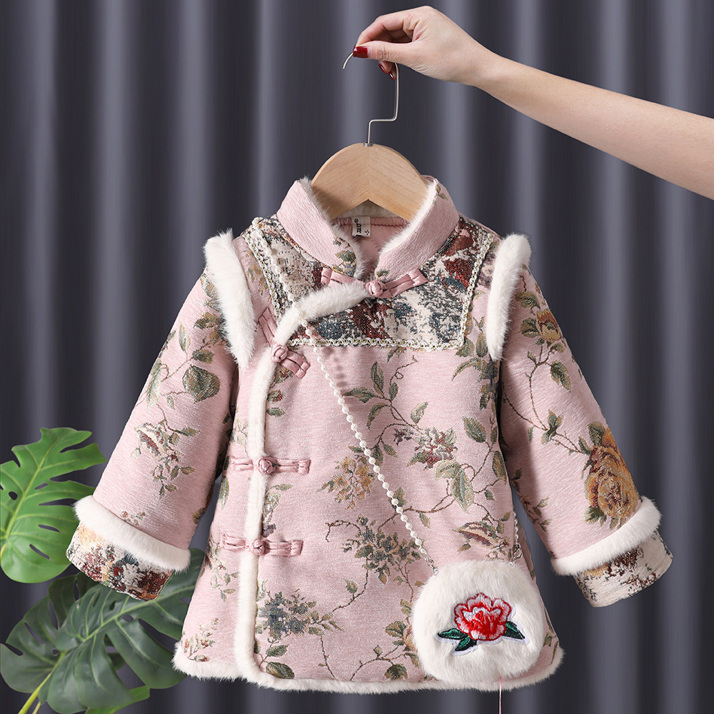 Inverno bebê meninas hanfu cri - Winter Clothing For Baby Girl avaliação e preço