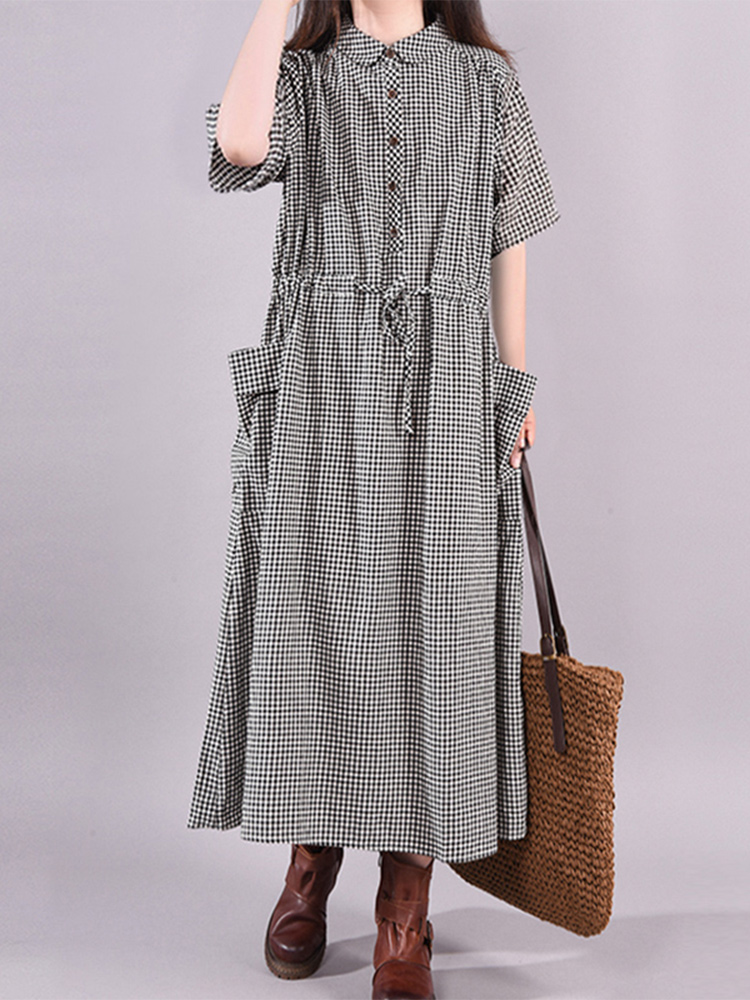 Moda vintage vestido xadrez de - Winter Clothing Drawing avaliação e preço