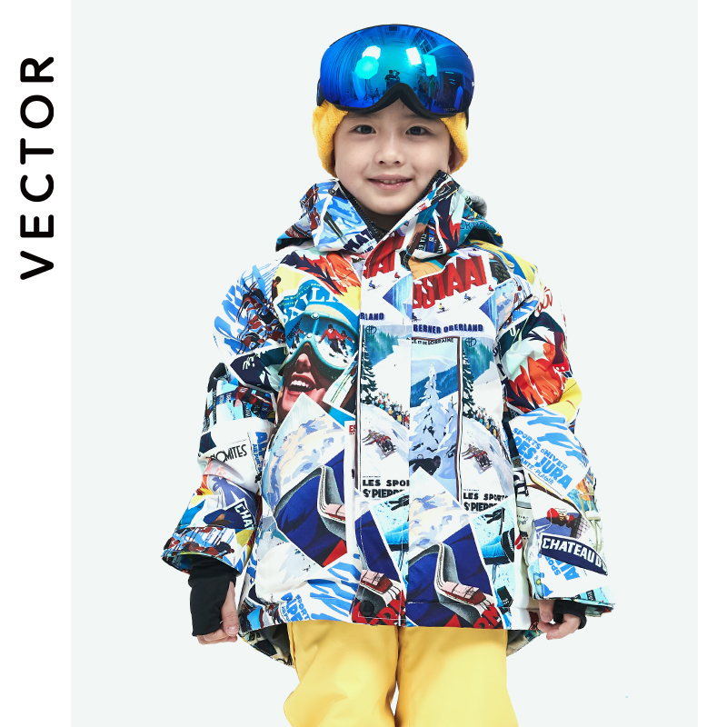 VECTOR-Roupa de neve impermeáv - Winter Clothing Vector avaliação e preço